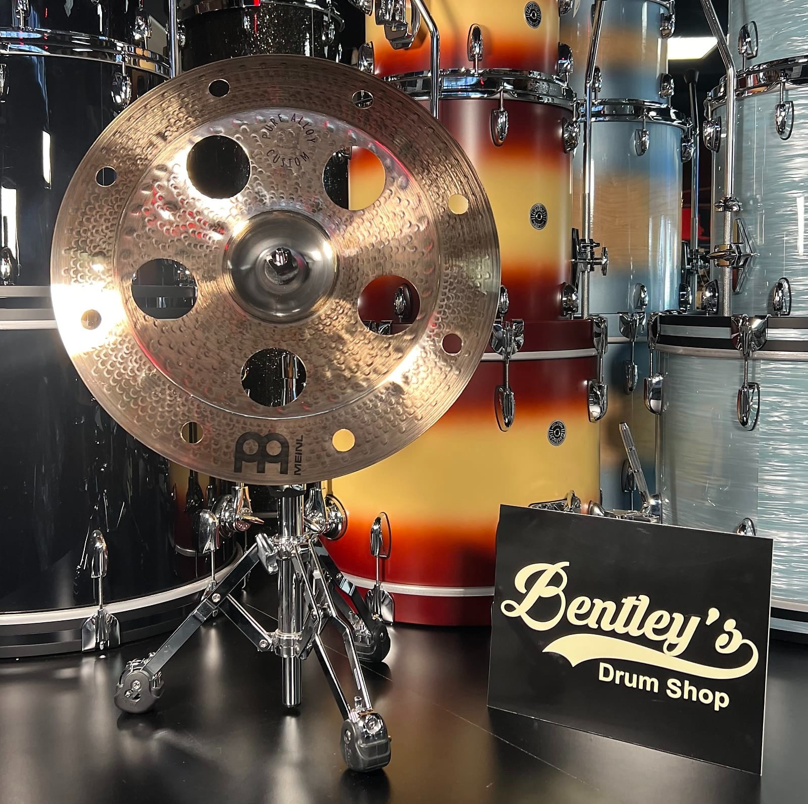 Basurero de aleación pura de 18" de Meinl, personalizado, de China, PAC18TRCH